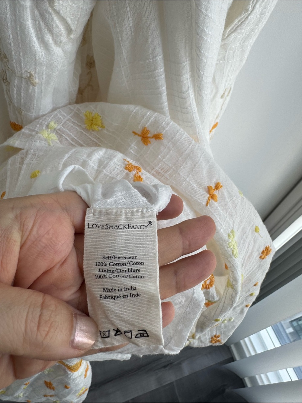 New Loveshackfancy Asher Pinafore Embroidered Maxi Dress - Picture 7 of 8